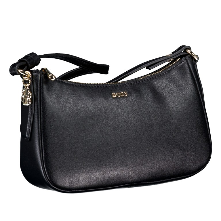 Beuteltasche Numah, Farbe: schwarz, braun, rot/weinrot, weiß, Marke: BOSS, Abmessungen in cm: 22x14.5x6, Bild 2 von 6