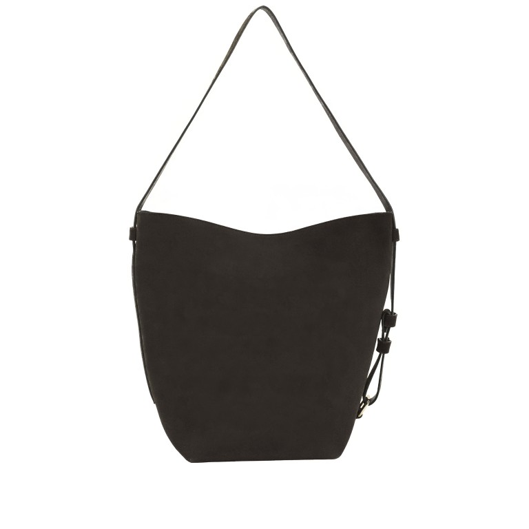 Beuteltasche Cosmo Suede, Farbe: braun, cognac, Marke: Abro, Abmessungen in cm: 20x31x17, Bild 4 von 7