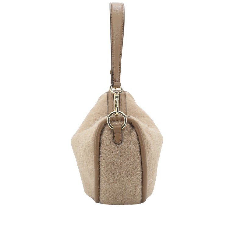 Beuteltasche Willow Hobo, Farbe: cognac, taupe/khaki, Marke: Abro, Abmessungen in cm: 34.5x18x9.5, Bild 3 von 4