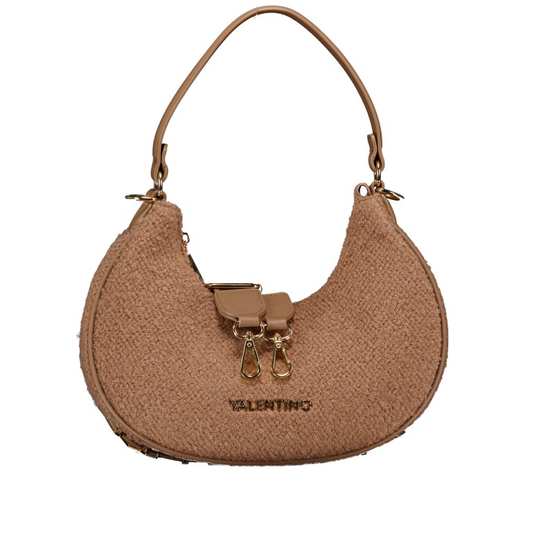 Beuteltasche Shelby, Farbe: schwarz, cognac, Marke: Valentino Bags, Abmessungen in cm: 30x22x8, Bild 1 von 9