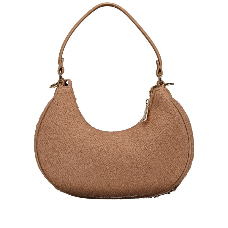 Beuteltasche Shelby, Farbe: schwarz, cognac, Marke: Valentino Bags, Abmessungen in cm: 30x22x8, Bild 3 von 9