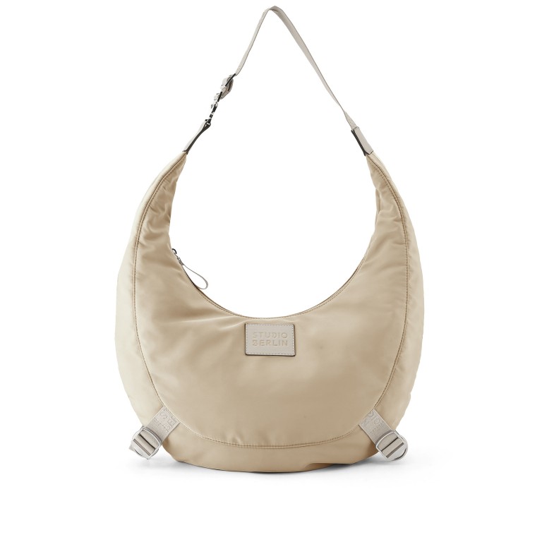 Beuteltasche Moabit, Farbe: schwarz, grün/oliv, beige, Marke: Studio Berlin, Abmessungen in cm: 47x33x15, Bild 1 von 6