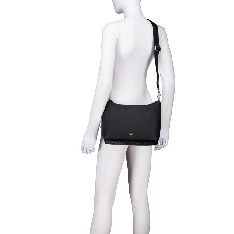 Beuteltasche Zita S Iron Grey, Farbe: grau, Marke: AIGNER, EAN: 4055539647437, Abmessungen in cm: 30x22x9, Bild 4 von 6