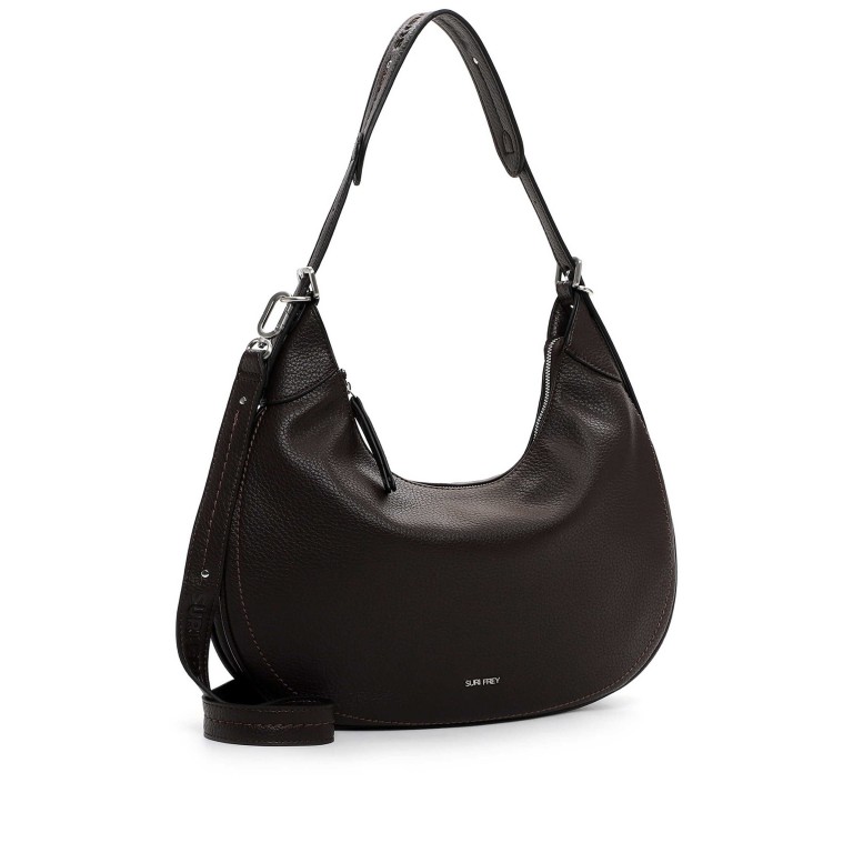 Beuteltasche Henny 16625, Farbe: braun, taupe/khaki, Marke: Suri Frey, Abmessungen in cm: 40x30x3, Bild 2 von 5