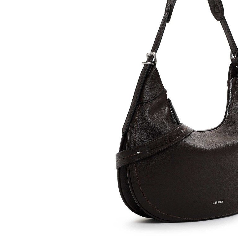 Beuteltasche Henny 16625, Farbe: braun, taupe/khaki, Marke: Suri Frey, Abmessungen in cm: 40x30x3, Bild 5 von 5