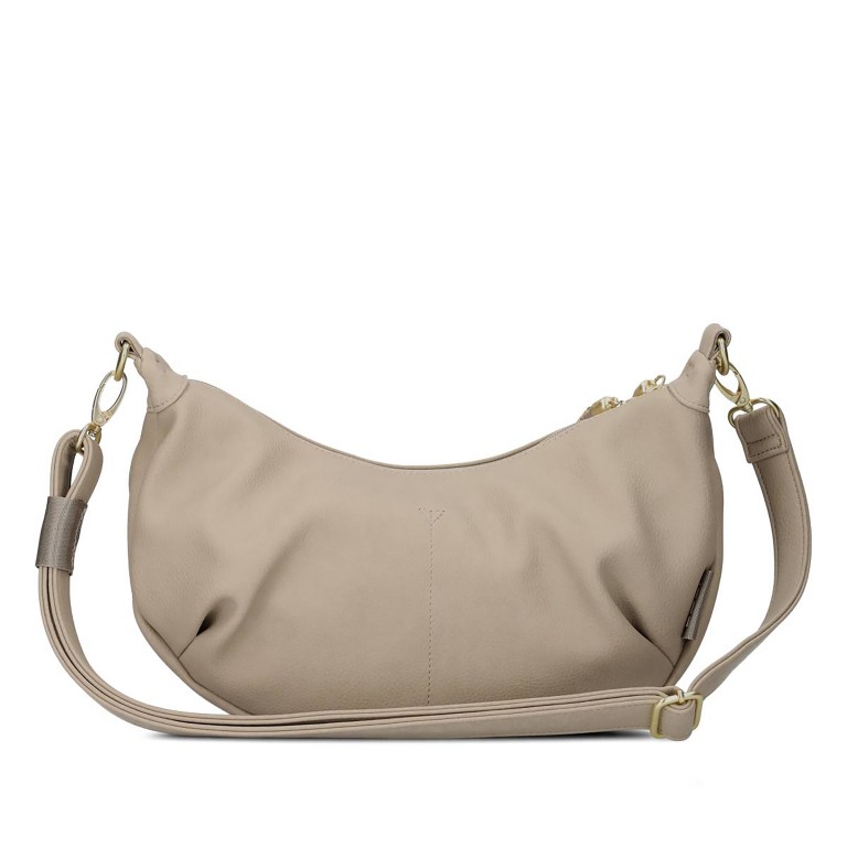 Beuteltasche Lola Moon Bag LO70, Farbe: grau, beige, Marke: Zwei, Abmessungen in cm: 29x19x16, Bild 4 von 6