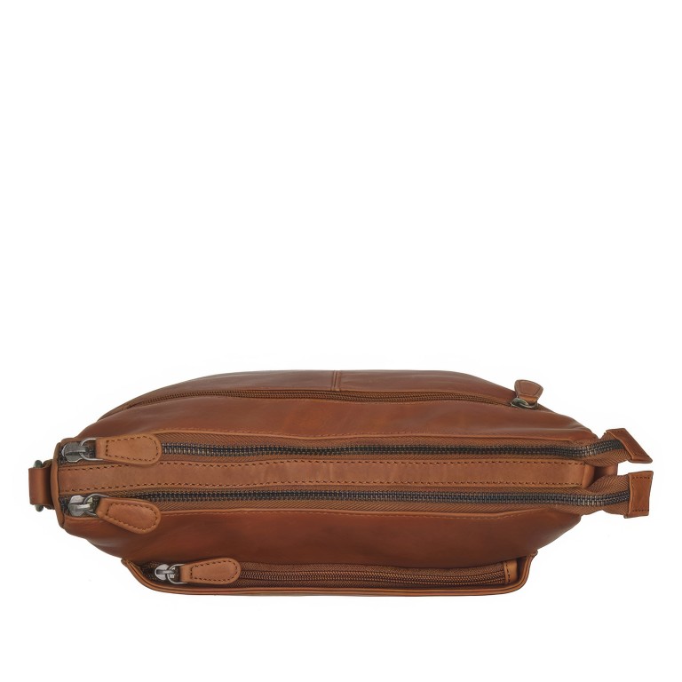 Beuteltasche Tivra, Farbe: schwarz, cognac, Marke: The Chesterfield Brand, Abmessungen in cm: 28x23x7, Bild 2 von 9