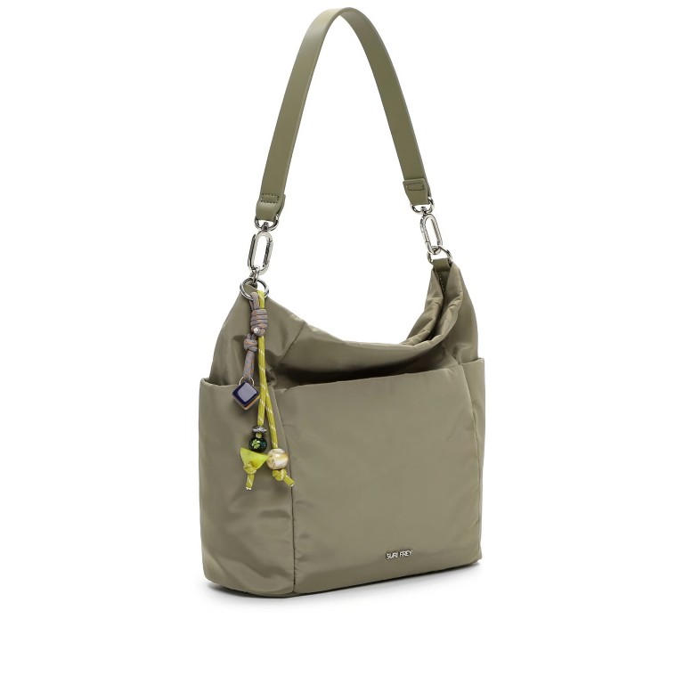 Beuteltasche Sissy 17253, Farbe: taupe/khaki, beige, Marke: Suri Frey, Abmessungen in cm: 35x28x13, Bild 2 von 8