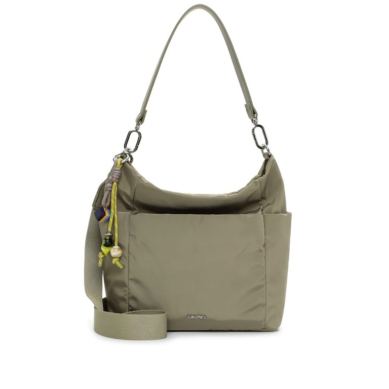Beuteltasche Sissy 17253, Farbe: taupe/khaki, beige, Marke: Suri Frey, Abmessungen in cm: 35x28x13, Bild 1 von 8