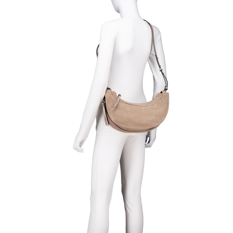 Beuteltasche Suede Rea, Marke: Rebelle, Abmessungen in cm: 33.5x19x10, Bild 5 von 6