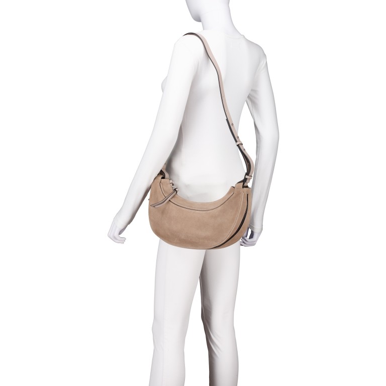 Beuteltasche Suede Rea, Marke: Rebelle, Abmessungen in cm: 33.5x19x10, Bild 4 von 6