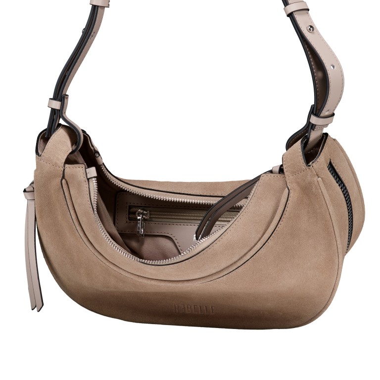 Beuteltasche Suede Rea, Marke: Rebelle, Abmessungen in cm: 33.5x19x10, Bild 6 von 6
