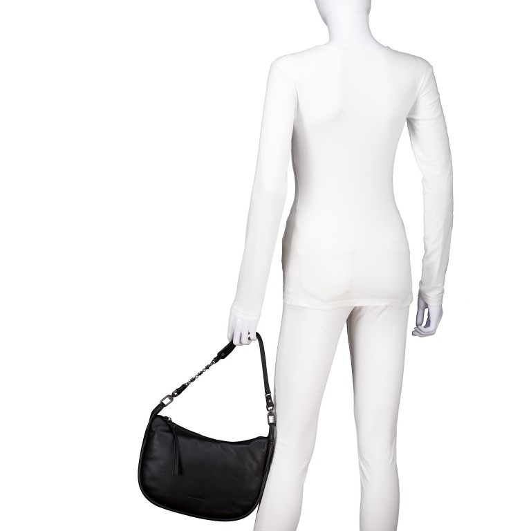 Beuteltasche Bohemian Vibes Raven, Farbe: schwarz, beige, Marke: Aunts & Uncles, Abmessungen in cm: 29x21x9.5, Bild 4 von 10