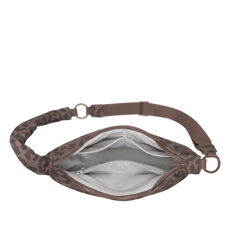 Beuteltasche Halfmoon Bag Lou Medium mit Gurtverlängerung Beige, Farbe: beige, Marke: Johnny Urban, EAN: 4070402000928, Abmessungen in cm: 35x15x10, Bild 7 von 10