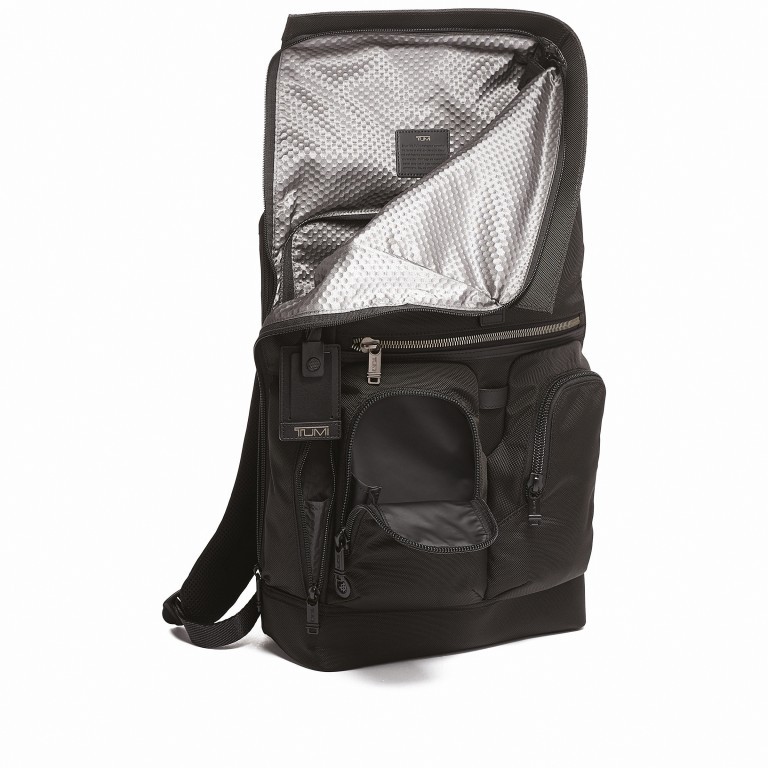 Rucksack Alpha Bravo Lance Black, Farbe: schwarz, Marke: Tumi, EAN: 0742315603568, Abmessungen in cm: 33x45x13, Bild 9 von 10