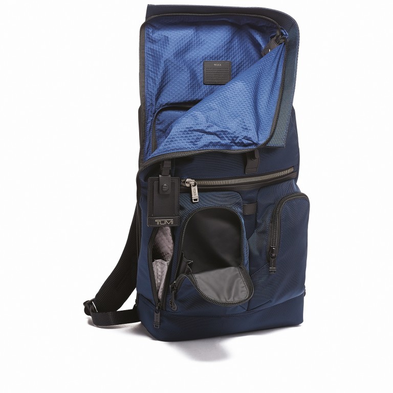 Rucksack Alpha Bravo Lance Navy, Farbe: blau/petrol, Marke: Tumi, EAN: 0742315603575, Abmessungen in cm: 33x45x13, Bild 9 von 9