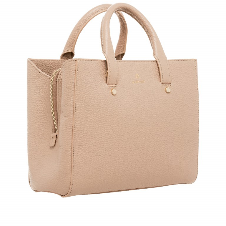 Handtasche Ivy 133-493 Nougat, Farbe: beige, Marke: AIGNER, EAN: 4055539225659, Abmessungen in cm: 26x21x12, Bild 2 von 5