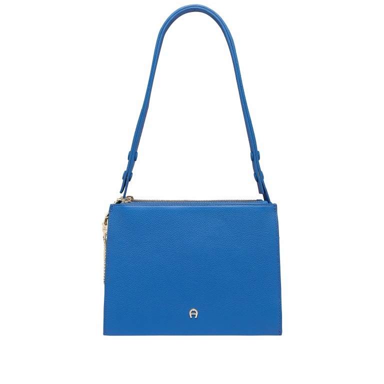 Umhängetasche Lana 135-355 Cyan Blue, Farbe: blau/petrol, Marke: AIGNER, EAN: 4055539227080, Abmessungen in cm: 24x18x9, Bild 5 von 6