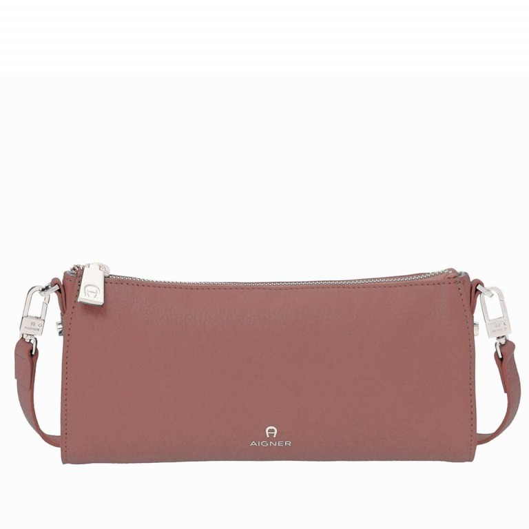 Clutch Ivy 139-085 Rosenholz, Farbe: rosa/pink, Marke: AIGNER, Abmessungen in cm: 25x13x5, Bild 1 von 3