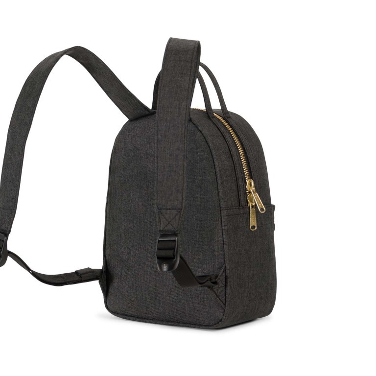 Rucksack Nova Mini Volumen 9 Liter Snow Leopard, Farbe: schwarz, Marke: Herschel, EAN: 0828432227785, Abmessungen in cm: 20x28x12, Bild 5 von 8