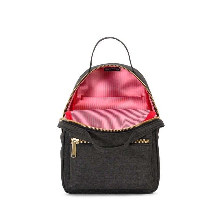 Rucksack Nova Mini Volumen 9 Liter Snow Leopard, Farbe: schwarz, Marke: Herschel, EAN: 0828432227785, Abmessungen in cm: 20x28x12, Bild 8 von 8