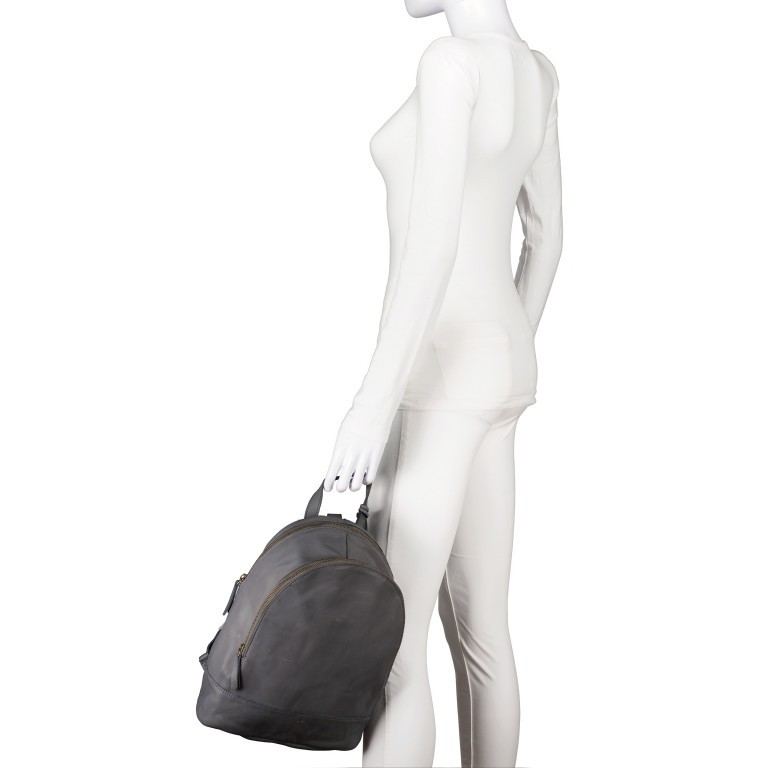 Rucksack Anchor-Love Meghan B3.7570 Stone Grey, Farbe: grau, Marke: Harbour 2nd, EAN: 4046478035089, Abmessungen in cm: 28x34x11.5, Bild 5 von 7