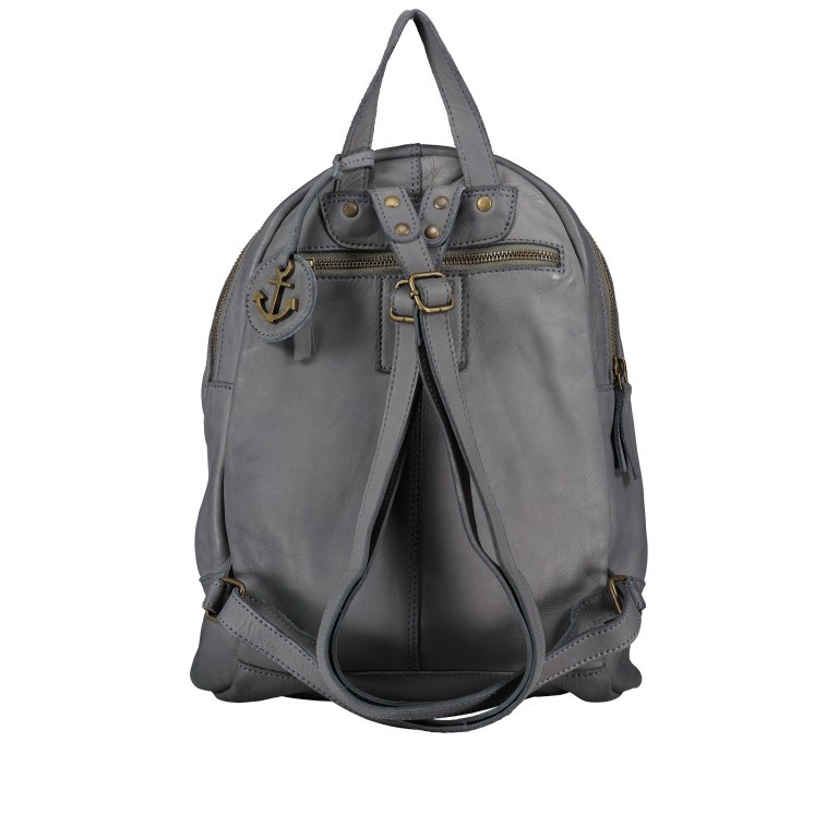 Rucksack Anchor-Love Meghan B3.7570 Dolphin Grey, Farbe: grau, Marke: Harbour 2nd, EAN: 4046478067578, Abmessungen in cm: 28x34x11.5, Bild 4 von 7