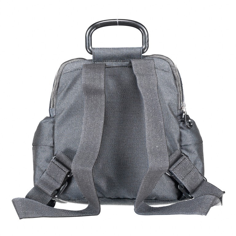 Rucksack MD20 QMTT1, Farbe: schwarz, anthrazit, grau, blau/petrol, braun, taupe/khaki, grün/oliv, rot/weinrot, rosa/pink, gelb, beige, metallic, Marke: Mandarina Duck, Abmessungen in cm: 23.5x28x12, Bild 3 von 5