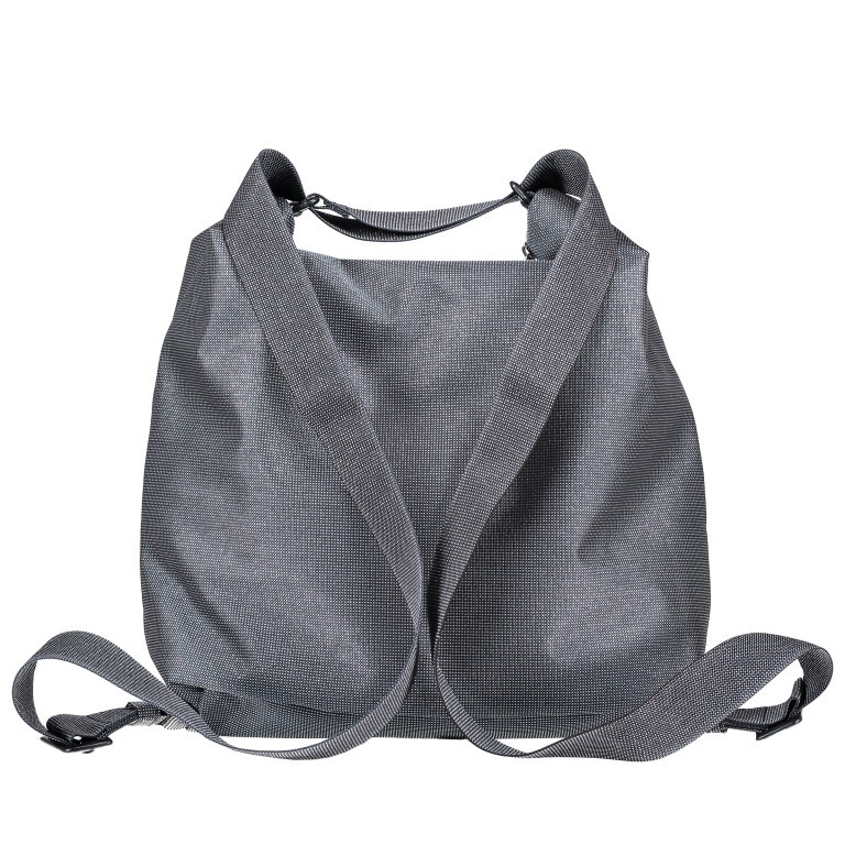 Rucksack MD20 QMT09 auch als Tasche tragbar Titanium, Farbe: anthrazit, Marke: Mandarina Duck, EAN: 8032803690197, Abmessungen in cm: 32x38x14, Bild 8 von 12