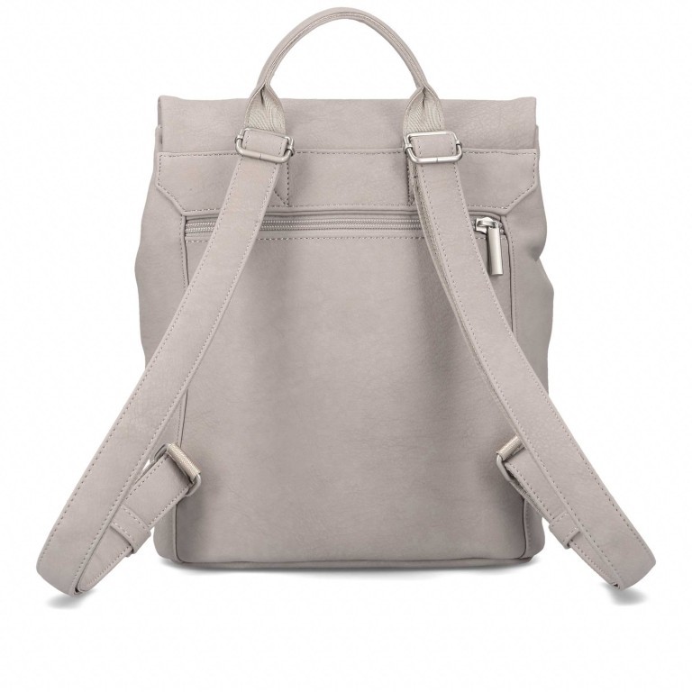 Rucksack Mademoiselle MR8 Canvas Taupe, Farbe: taupe/khaki, Marke: Zwei, EAN: 4250257920378, Abmessungen in cm: 24x29x13, Bild 4 von 6