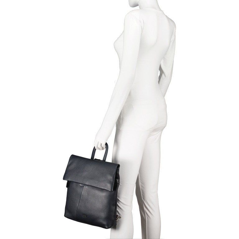 Rucksack Alba 843 Braun, Farbe: braun, Marke: Flanigan, EAN: 4035486031084, Abmessungen in cm: 27.5x32x6, Bild 4 von 10