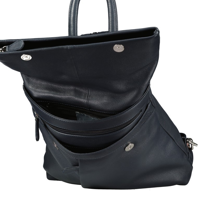 Rucksack Alba 843 Braun, Farbe: braun, Marke: Flanigan, EAN: 4035486031084, Abmessungen in cm: 27.5x32x6, Bild 8 von 10