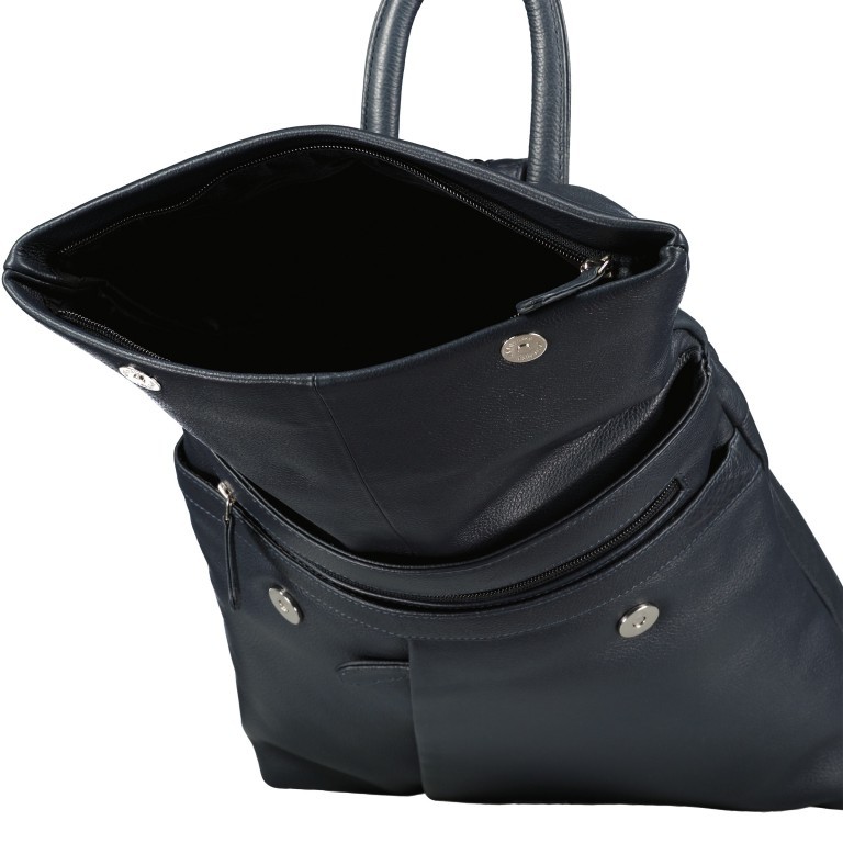 Rucksack Alba 843 Braun, Farbe: braun, Marke: Flanigan, EAN: 4035486031084, Abmessungen in cm: 27.5x32x6, Bild 9 von 10