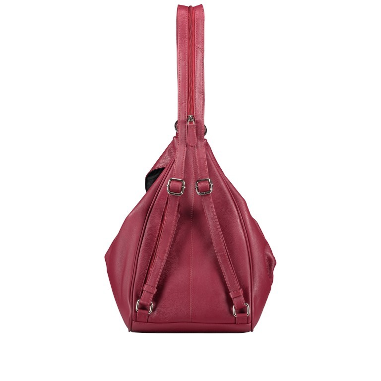 Rucksack Alba 826 Rot, Farbe: rot/weinrot, Marke: Flanigan, EAN: 4035486089955, Abmessungen in cm: 22x35x9, Bild 6 von 10