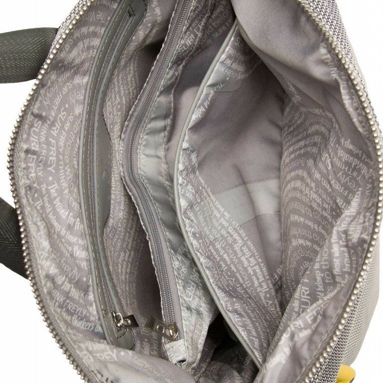 Rucksack Marry 18015, Farbe: schwarz, grau, blau/petrol, braun, taupe/khaki, grün/oliv, rot/weinrot, rosa/pink, orange, beige, Marke: Suri Frey, Abmessungen in cm: 35x34x17, Bild 6 von 8