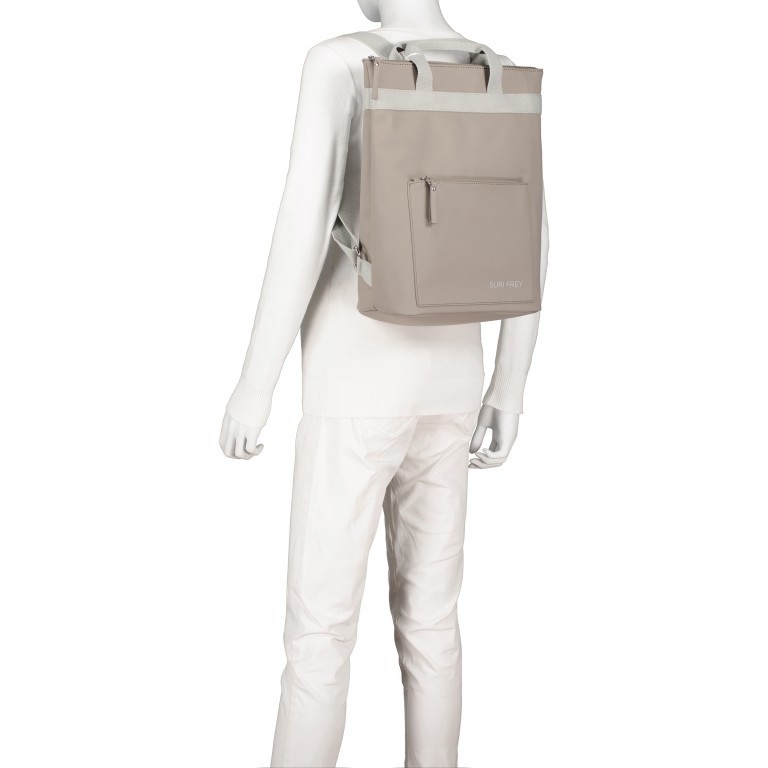 Rucksack Jessy 18003 Mint Light Grey, Farbe: grün/oliv, Marke: Suri Frey, EAN: 4056185137198, Bild 4 von 7