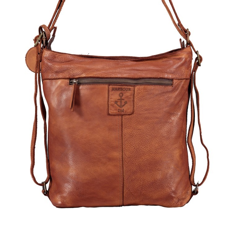 Beuteltasche / Rucksack Anchor-Love Nora B3.9964 Oriental Mustard, Farbe: gelb, Marke: Harbour 2nd, EAN: 4046478046450, Abmessungen in cm: 26.5x31x8, Bild 3 von 7
