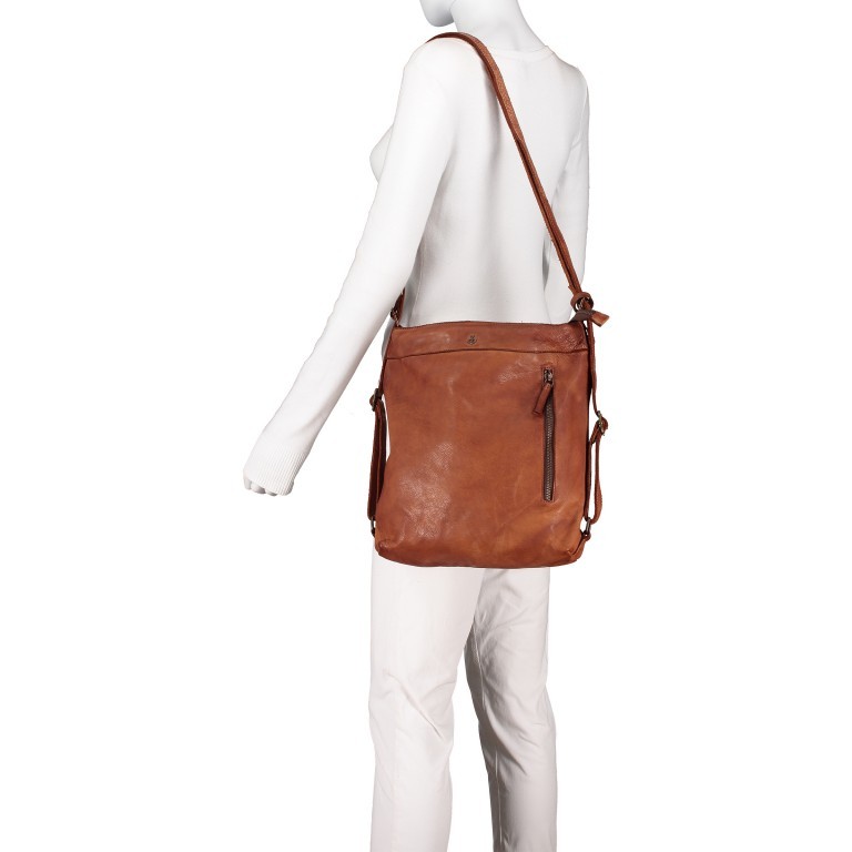 Beuteltasche / Rucksack Anchor-Love Nora B3.9964 Oriental Mustard, Farbe: gelb, Marke: Harbour 2nd, EAN: 4046478046450, Abmessungen in cm: 26.5x31x8, Bild 4 von 7