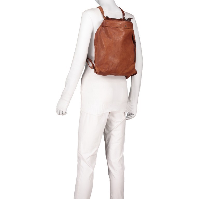 Beuteltasche / Rucksack Anchor-Love Nora B3.9964 Oriental Mustard, Farbe: gelb, Marke: Harbour 2nd, EAN: 4046478046450, Abmessungen in cm: 26.5x31x8, Bild 6 von 7