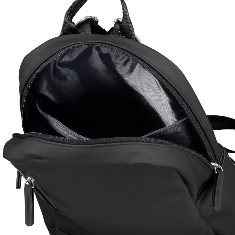 Rucksack RS71 Black, Farbe: schwarz, Marke: Franky, EAN: 4251672764288, Abmessungen in cm: 24x33x10, Bild 6 von 6