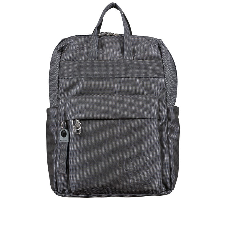 Rucksack MD20 QMT17, Farbe: grau, blau/petrol, taupe/khaki, grün/oliv, rot/weinrot, rosa/pink, beige, Marke: Mandarina Duck, Abmessungen in cm: 26x37x12, Bild 1 von 8