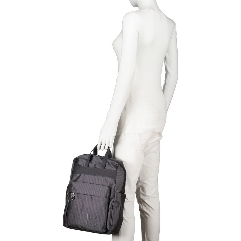 Rucksack MD20 QMT17 Foliage, Farbe: grün/oliv, Marke: Mandarina Duck, EAN: 8032803794406, Abmessungen in cm: 26x37x12, Bild 5 von 8