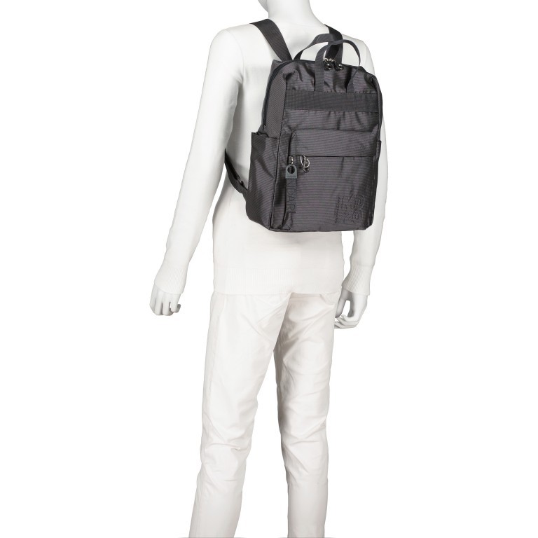 Rucksack MD20 QMT17 Foliage, Farbe: grün/oliv, Marke: Mandarina Duck, EAN: 8032803794406, Abmessungen in cm: 26x37x12, Bild 6 von 8