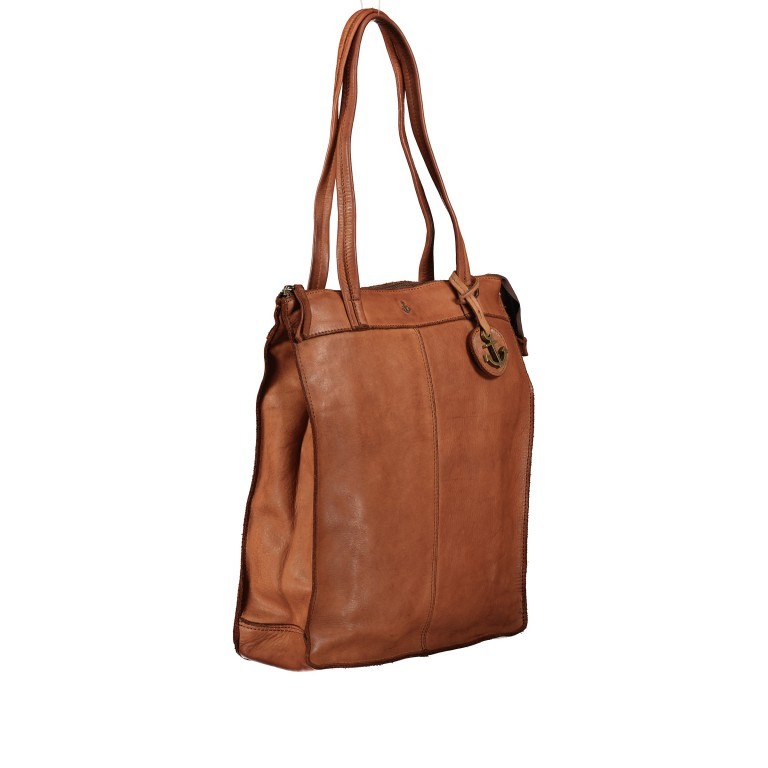 Rucksack / Shopper Anchor-Love Franka AL.10492 Charming Cognac, Farbe: cognac, Marke: Harbour 2nd, EAN: 4046478052208, Abmessungen in cm: 30x36x10, Bild 2 von 7