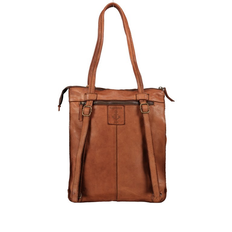 Rucksack / Shopper Anchor-Love Franka AL.10492 Chocolate Brown, Farbe: braun, Marke: Harbour 2nd, EAN: 4046478056381, Abmessungen in cm: 30x36x10, Bild 3 von 7