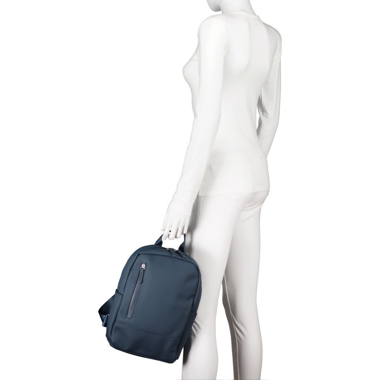 Rucksack Bianca Light Grey, Farbe: grau, Marke: Blackbeat, EAN: 4251672799518, Abmessungen in cm: 23.5x32.5x9, Bild 5 von 6