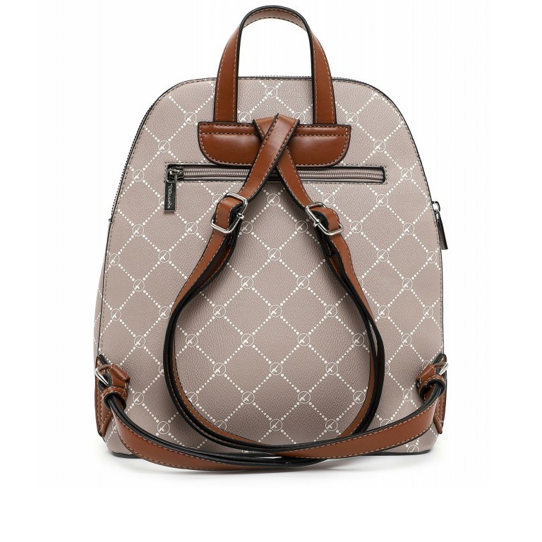 Rucksack Anastasia Taupe, Farbe: taupe/khaki, Marke: Tamaris, EAN: 4063512034891, Abmessungen in cm: 26x31x15, Bild 3 von 5