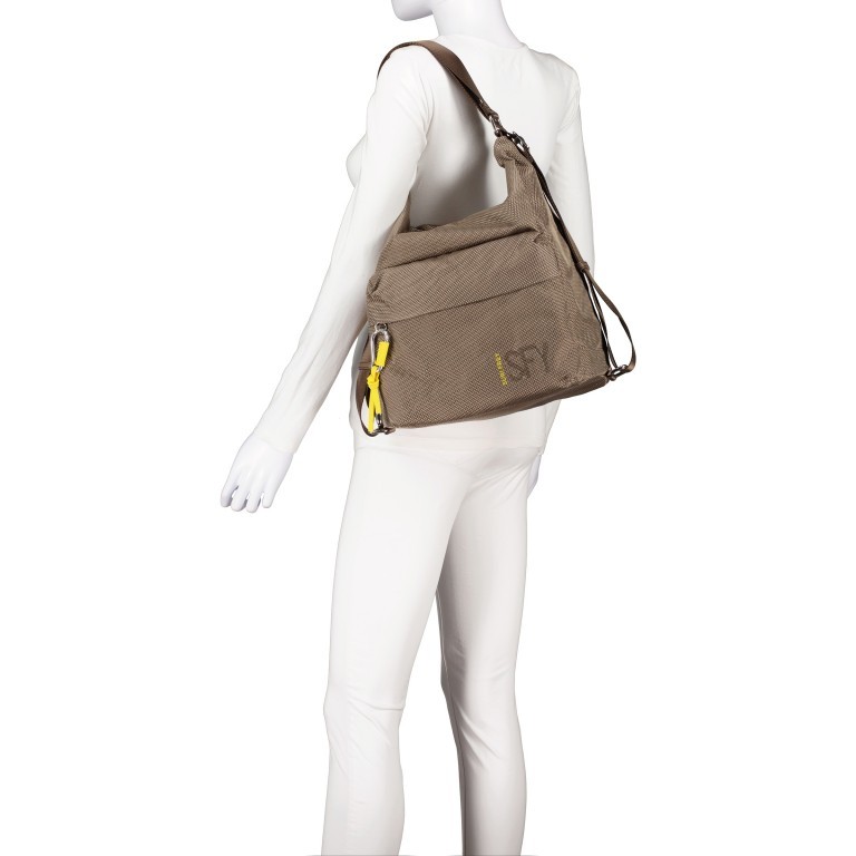 Rucksack / Beutel Marry 18025, Farbe: schwarz, grau, blau/petrol, taupe/khaki, grün/oliv, rosa/pink, orange, beige, Marke: Suri Frey, Abmessungen in cm: 30x37x13, Bild 4 von 7