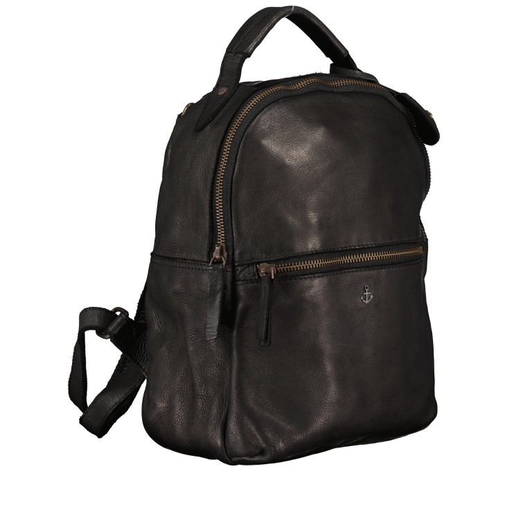 Rucksack Anchor-Love Carlotta B3.0048 Dark Ash, Farbe: anthrazit, Marke: Harbour 2nd, EAN: 4046478047471, Abmessungen in cm: 23x28x9.5, Bild 2 von 6