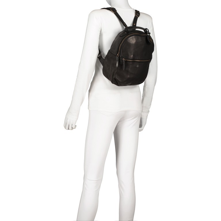 Rucksack Anchor-Love Carlotta B3.0048 Charming Cognac, Farbe: cognac, Marke: Harbour 2nd, EAN: 4046478047488, Abmessungen in cm: 23x28x9.5, Bild 6 von 7